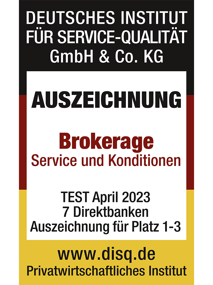 1822direkt - Testsieger Brokerage