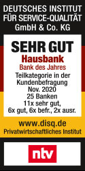 1822direkt - Hausbank des Jahres 1822direkt - Hausbank des Jahres