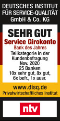 1822direkt - Sehr guter Service Girokonto 1822direkt - Sehr guter Service Girokonto