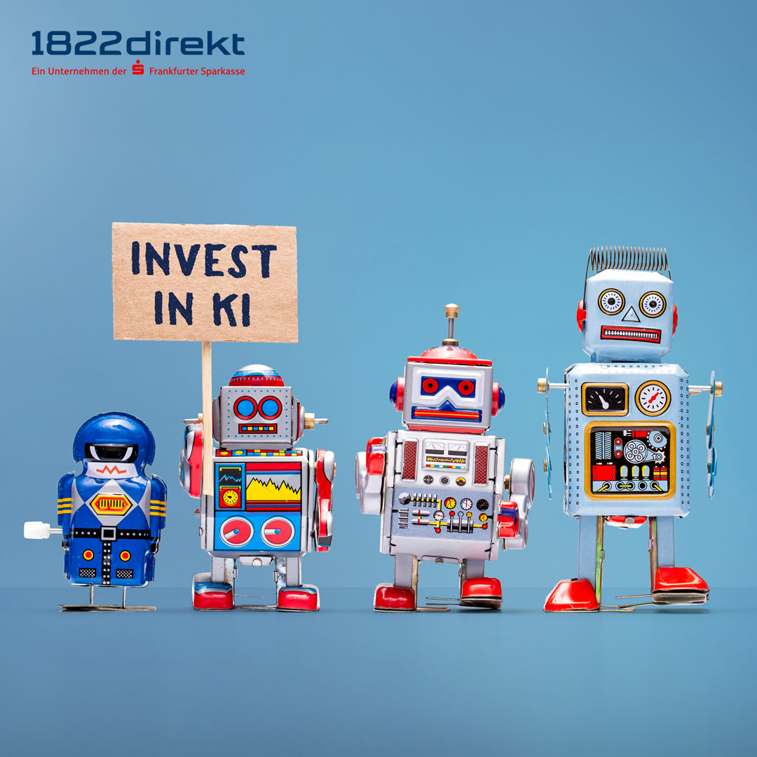 Invest in KI - 1822direkt