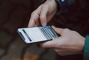 Aktivierungscode aus SMS eingeben