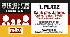 Bank des Jahres