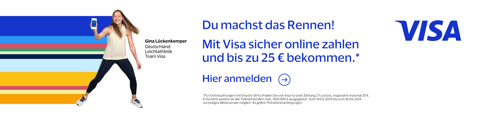 Visa Aktion 2% Cashback
