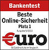Beste Bank 2013: Platz 1 Online-Sicherheit Beste Bank 2013: Platz 1 Online-Sicherheit